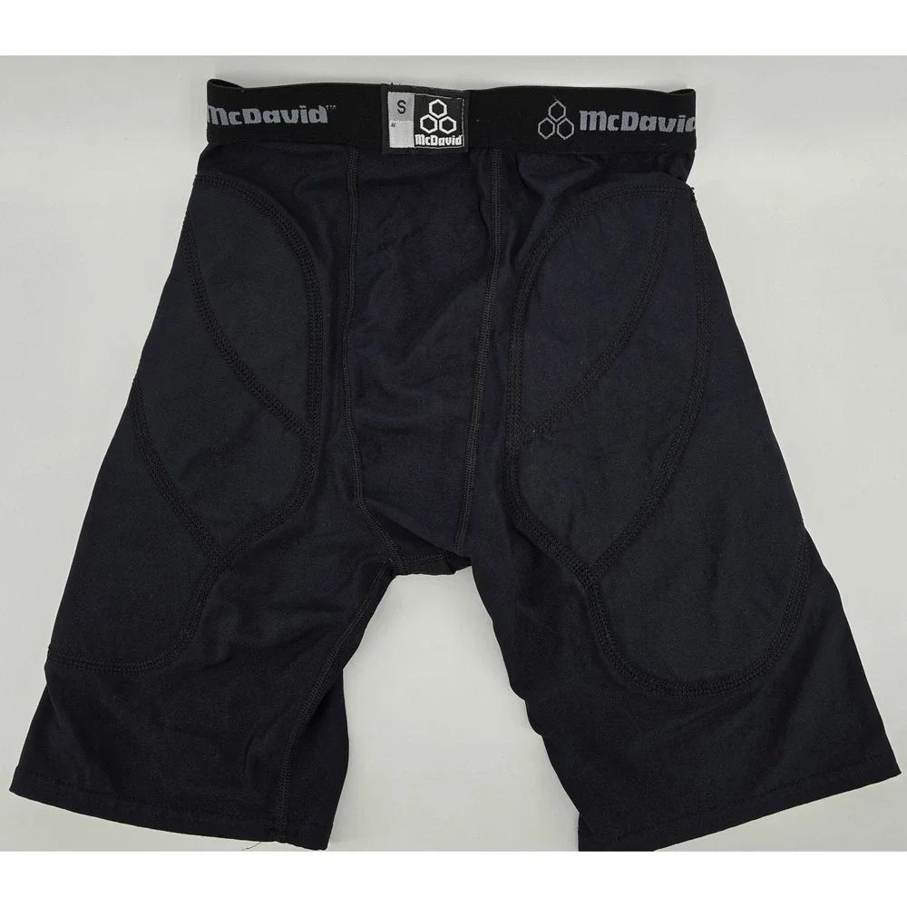 McDAVID Mens Sz S Athletic Football Base Layer Padded Brief Hydra Vent‎ Comfort